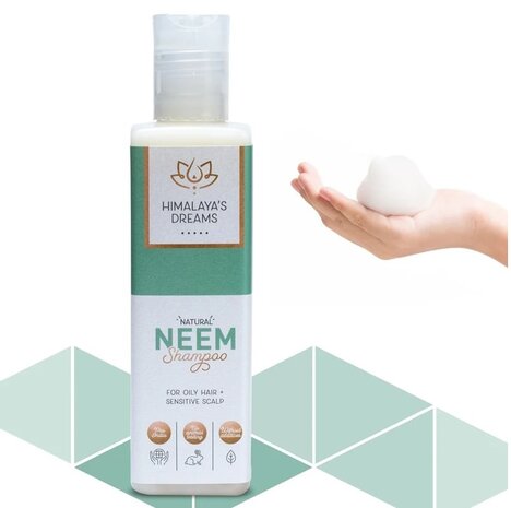 Natural Neem ayurvedische shampoo Himalayas Dreams