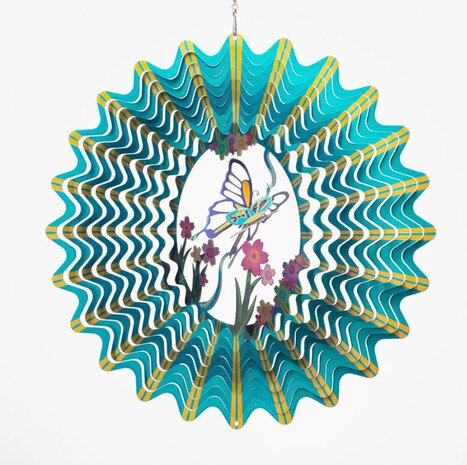 Spin Art Crystal Vlinder