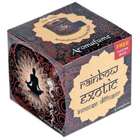 Aromafume brander regenboog