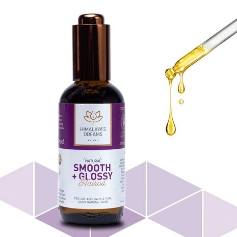 Ayurvedische smooth glossy haarolie Himalayas Dreams
