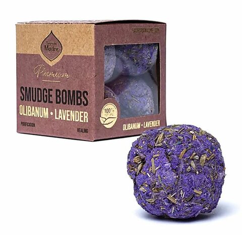 olibanum lavender smudge bom