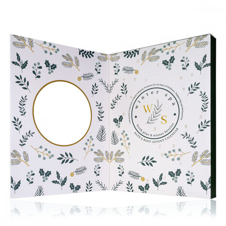 Adventskalender Winter Spa Wellness  - Cadeaupakket Kerst