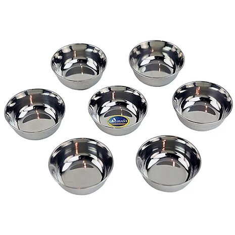 Offerschaaltje rvs 9cm
