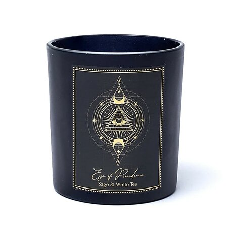 Eye of Providence manifestatie kaars met edelsteen pure works
