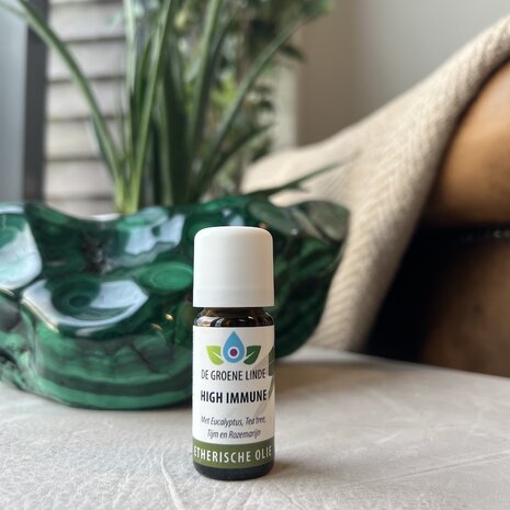 High immune etherische olie de groene linde
