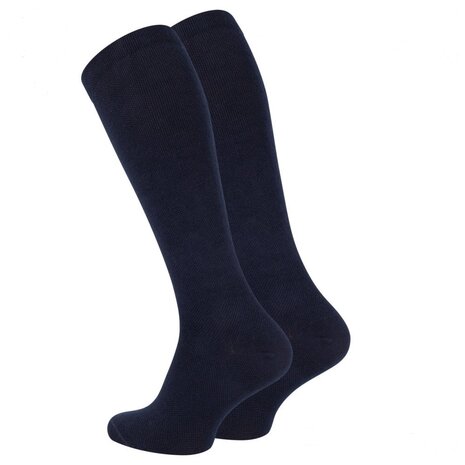 compressie kniekousen marineblauw