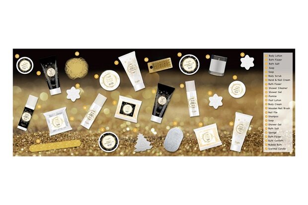 Adventskalender bad en body winter magic