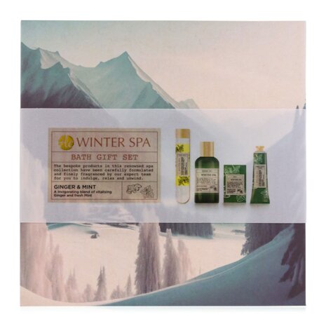winter spa bad cadeau set