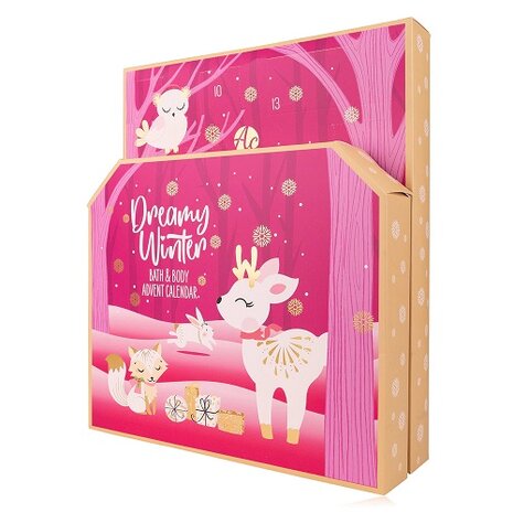 Adventskalender bad en body dreamy winter
