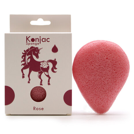 konjac spons roos