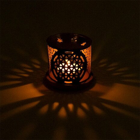 Aromafume levensbloem wierookblokjes brander 