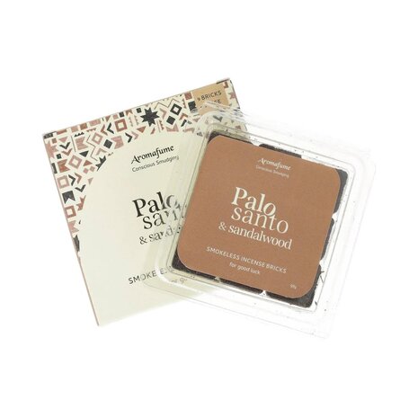 Aromafume Palo Santo en sandelhout wierookblokjes 