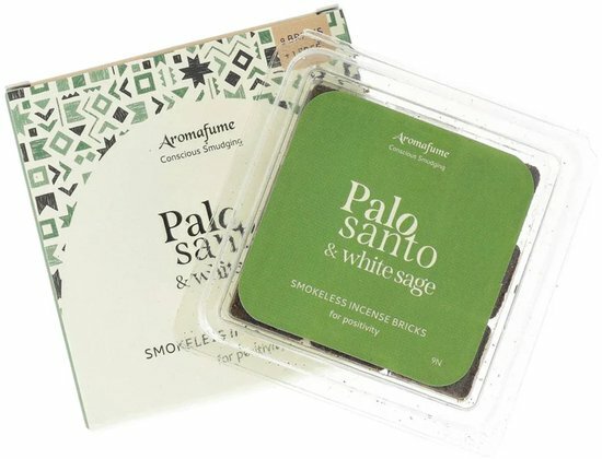 Aromafume Palo Santo en witte salie wierookblokjes 