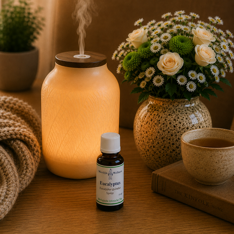 Eucalyptus etherische olie biologisch - merlijn wellness