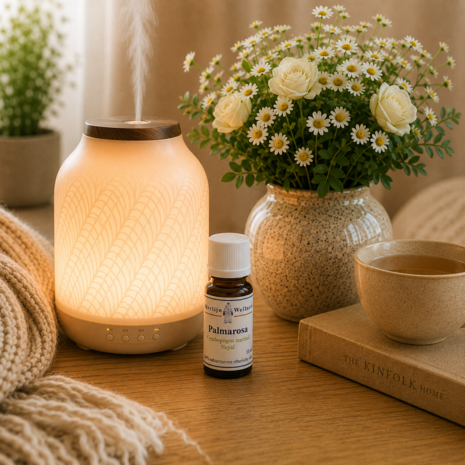 Palmarosa etherische olie - merlijn wellness