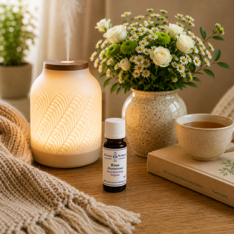 Roos damascena etherische olie 1ml - merlijn wellness