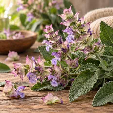 Scharlei etherische olie - merlijn wellness
