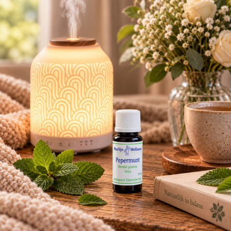 Pepermunt etherische olie biologisch - merlijn wellness