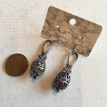 Oorbel zilver India bohemian stijl 15 Oorbel zilver India bohemian stijl 15