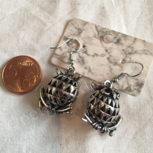 Oorbel zilver India bohemian stijl 5 Oorbel zilver India bohemian stijl 5
