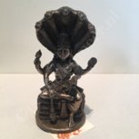 Vishnu bronskleur beeld 13cm Vishnu bronskleur beeld 13cm