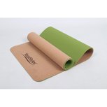 Yogamat Yogastyles Cork TPE Green Yogamat Yogastyles Cork TPE Green