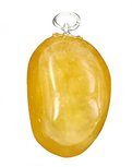 Edelsteenhanger Calciet oranje/geel Edelsteenhanger Calciet oranje/geel