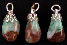Edelsteenhanger Chrysopraas Edelsteenhanger Chrysopraas