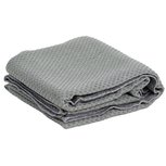 Yoga handdoek - siliconen antislip - grijs Yoga handdoek - siliconen antislip - grijs