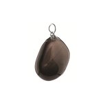 Edelsteenhanger Apachetraan rookobsidiaan Edelsteenhanger Apachetraan rookobsidiaan