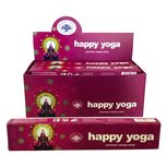 Happy Yoga wierook 15 gram Happy Yoga wierook 15 gram