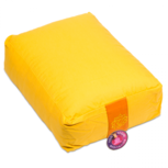 Yoga bolster 3e Chakra Zonnevlecht rechthoekig Yoga bolster 3e Chakra Zonnevlecht rechthoekig