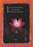 Amber Lotus Rumi tangled world wenskaart Amber Lotus Rumi tangled world wenskaart
