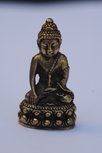 Boeddha geaardheid brons 3,7 cm Boeddha geaardheid brons 3,7 cm