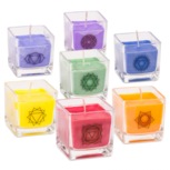 Chakra geurkaars koolzaadwas eco alle 7 chakra's Chakra geurkaars koolzaadwas eco alle 7 chakra's