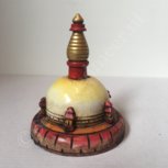Stupa of Stoepa Hout (ca. 7,5x10cm.) Stupa of Stoepa Hout (ca. 7,5x10cm.)