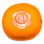 2de Chakra meditatiekussen oranje Heiligbeen/Swadhishthana geborduurd 33x15cm 2de Chakra meditatiekussen oranje Heiligbeen/Swadhishthana geborduurd 33x15cm