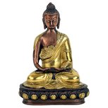 Amithaba Boeddha meditatie tweekleurig 20cm Amithaba Boeddha meditatie tweekleurig 20cm