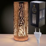 Elektrische Wax melt brander lamp boom goudkleur Elektrische Wax melt brander lamp boom goudkleur