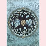 Amber Lotus Celtic tree of life wenskaart Amber Lotus Celtic tree of life wenskaart