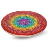 Flower of Life chakra wierookbrander zeepsteen 10cm Flower of Life chakra wierookbrander zeepsteen 10cm