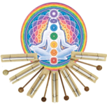 Klankstaven set Chakra Healing Klankstaven set Chakra Healing