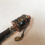 Gebedsmolen met mantra klein 11cm Gebedsmolen met mantra klein 11cm