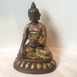 Shakyamuni Boeddha tweekleurig 15 cm Shakyamuni Boeddha tweekleurig 15 cm