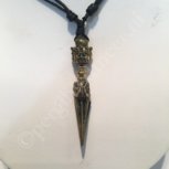 Hanger Phurba brons groot 6cm Hanger Phurba brons groot 6cm