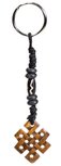 Sleutelhanger tibetaanse oneindige knoop Sleutelhanger tibetaanse oneindige knoop