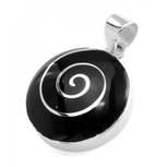 Hanger Onyx edelsteen spiraal Hanger Onyx edelsteen spiraal