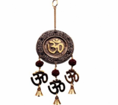 Bellen met Rudraksha en Ohm symbool Bellen met Rudraksha en Ohm symbool
