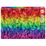 Chakra puzzel stenen met tekst 500 stukjes Chakra puzzel stenen met tekst 500 stukjes