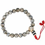 Mala armband schelp gegraveerd 21 kralen 0.8 mm Mala armband schelp gegraveerd 21 kralen 0.8 mm